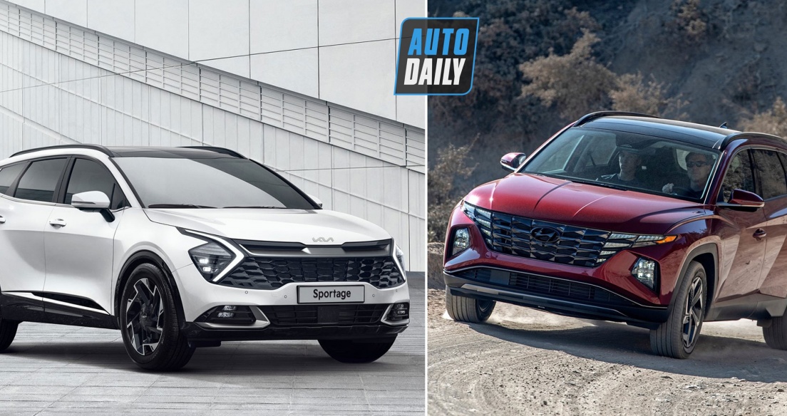 Kia Sportage 2022 vs Hyundai Tucson 2022: SUV Hàn đại chiến, chờ về Việt Nam