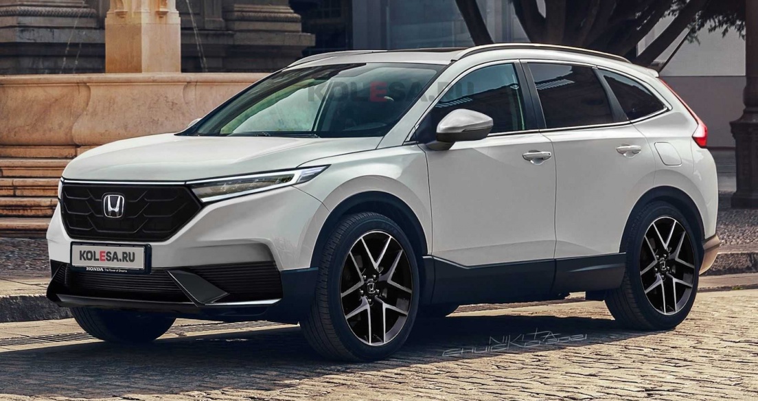 Ảnh phác họa thiết kế Honda CR-V 2023 thế hệ mới: Đẹp, hiện đại, đe dọa Mazda CX-5