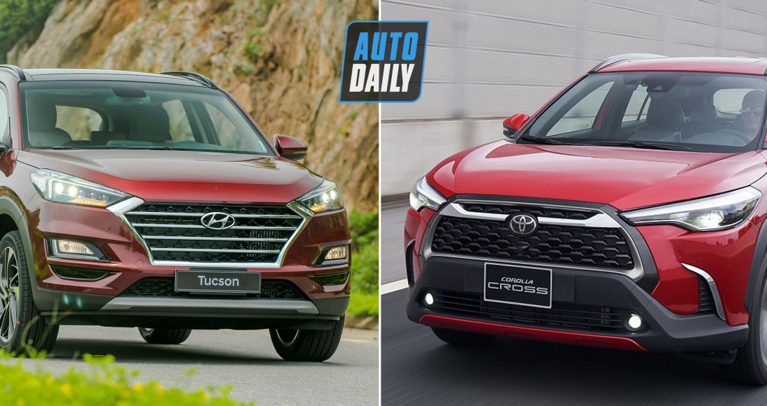Hơn 800 triệu, chọn Hyundai Tucson 2.0 Đặc biệt hay Toyota Corolla Cross 1.8V?