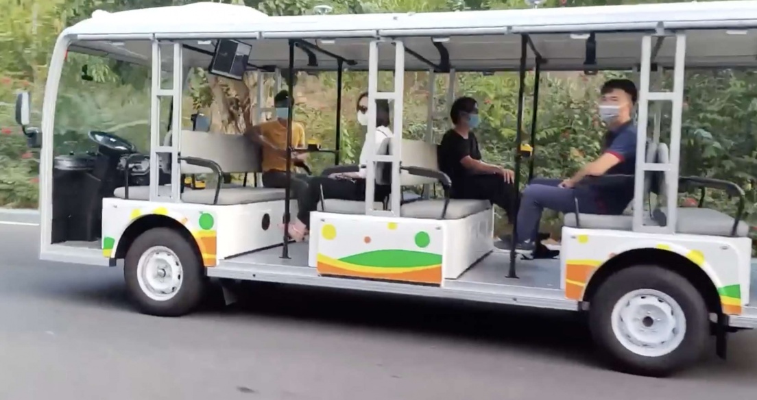 NÓNG: Xe điện tự hành cấp độ 4 đầu tiên thử nghiệm tại Việt Nam