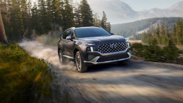 Hyundai Santa Fe 2022 bản siêu tiết kiệm nhiên liệu có giá khởi điểm hơn 40.000 USD