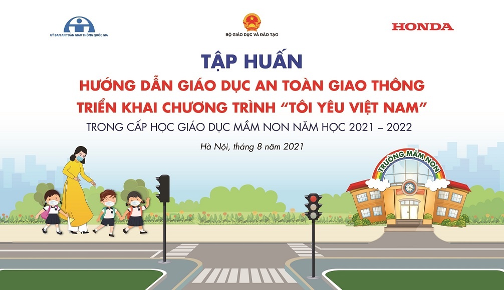 Honda Việt Nam tổ chức tập huấn giáo dục ATGT cấp mầm non