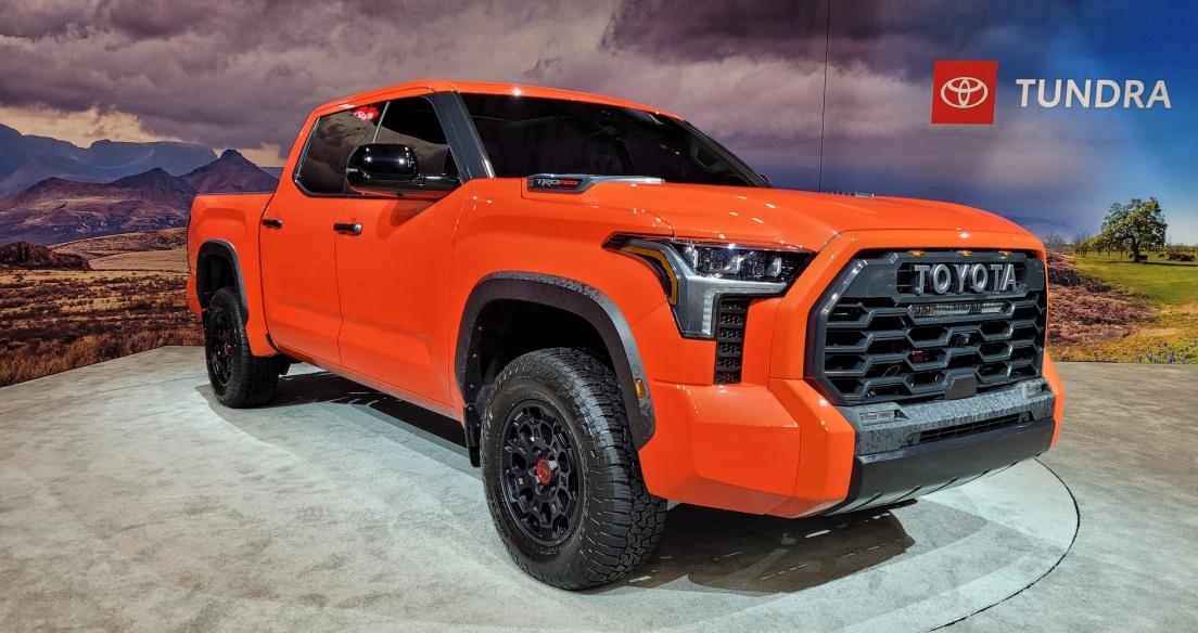 Ảnh thực tế Toyota Tundra 2022 – đối thủ của Ford F-150