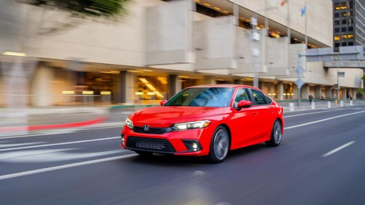 Honda Civic 2022 được đánh giá cao về độ an toàn