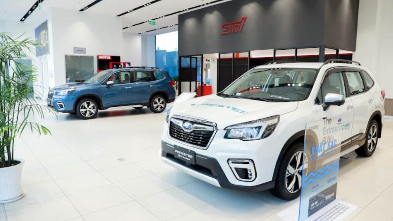 Subaru tặng 2 năm bảo dưỡng và hỗ trợ 100% phí trước bạ cho khách mua Forester
