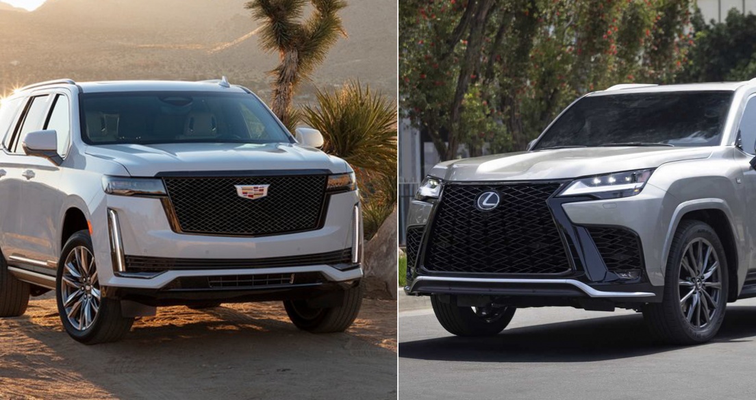 SUV hạng sang cỡ lớn: Chọn Lexus LX 2022 hay Cadillac Escalade 2021?