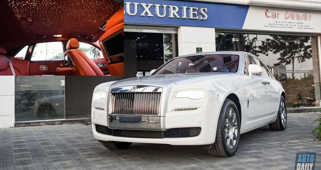 Rolls-Royce Ghost 2016 mới 100% được chào bán hơn 1 triệu USD tại Việt Nam