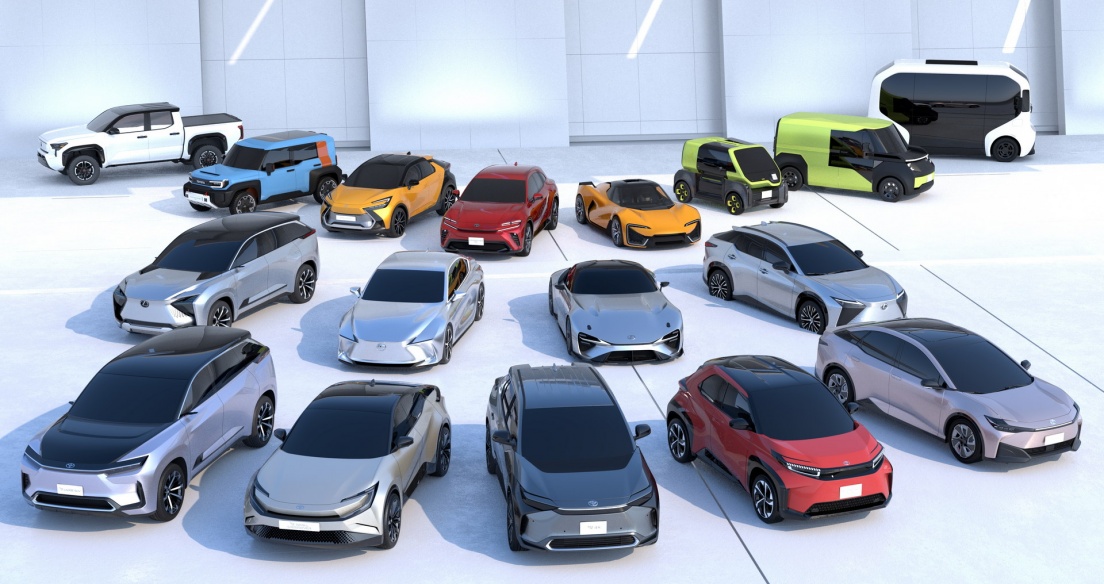 Toyota và Lexus gây chấn động khi tung ra 15 mẫu concept xe điện cùng lúc