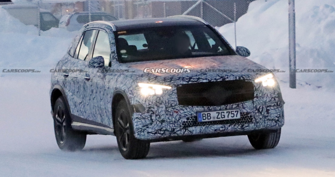 Mercedes-Benz GLC 2023 lộ diện trên đường thử, lấy cảm hứng từ C-Class