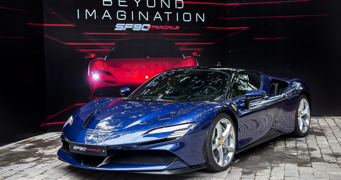 Ferrari SF90 Stradale được trưng bày tại Ngôi nhà văn hóa Ý