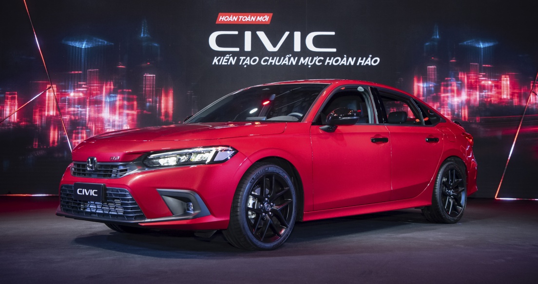 Chi tiết Honda Civic RS 2022 giá 870 triệu vừa ra mắt tại Việt Nam