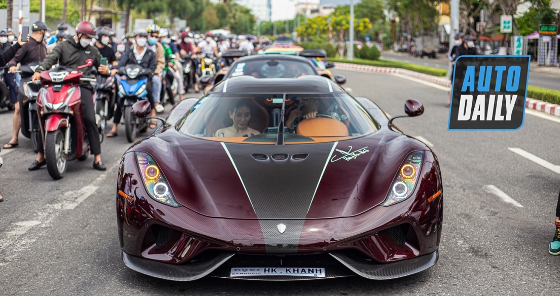 Dàn siêu xe hơn 600 tỷ diễu hành ở Đà Nẵng, quy tụ hàng hiếm từ Koenigsegg tới Lamborghini
