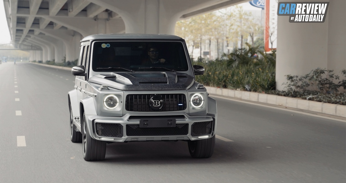 Chạy thử Mercedes G63 AMG độ phong cách Brabus 800 cực chất
