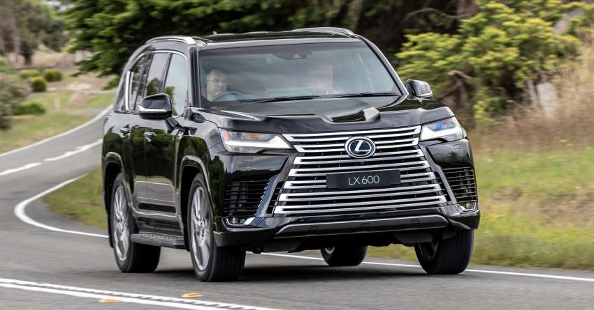 Chuyên cơ mặt đất Lexus LX 2022 ra mắt tại Australia, giá từ 110.000 USD