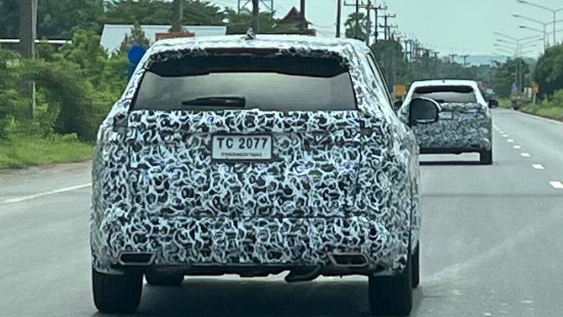 Honda CR-V 2023 được phát hiện trên đường chạy thử tại Thái Lan