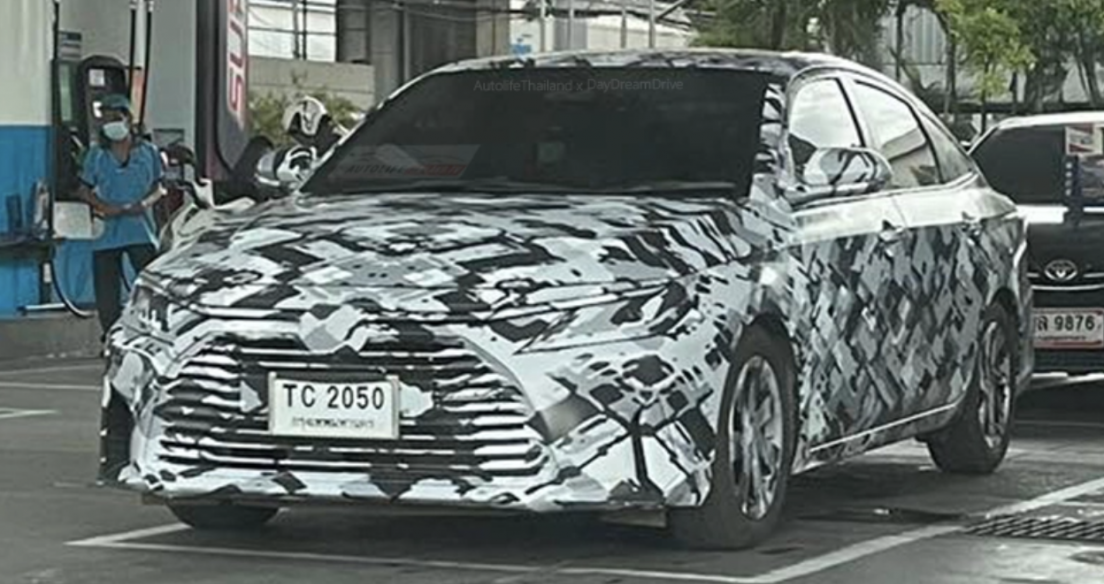 Toyota Vios 2023 tiếp tục lộ diện tại Thái Lan trước khi ra mắt vào tháng 8
