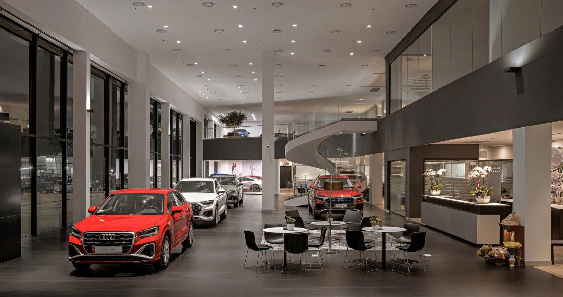 ĐỘT NHẬP showroom Audi lớn nhất tại Việt Nam vừa khai trương