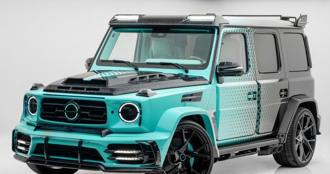 Chiêm ngưỡng Mercedes-AMG G63 phiên bản one-off 2 tông màu cực chất của Mansory
