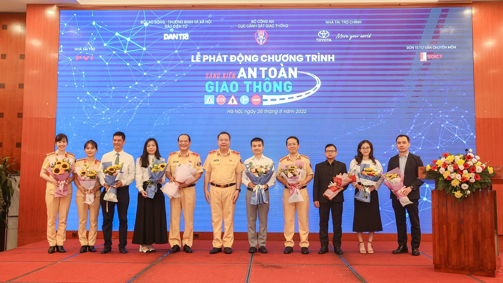 Toyota đồng hành cùng Chương trình Sáng kiến ATGT Việt Nam 2022