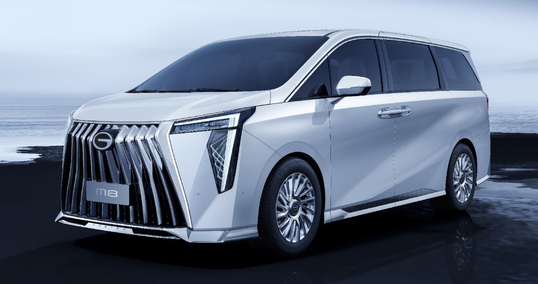 GAC M8 – MPV hạng sang Trung Quốc với lưới tản nhiệt khổng lồ “nhái” Lexus