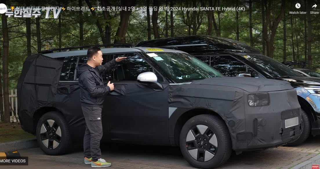 Video khám phá chi tiết Hyundai Santa Fe 2024 đời mới