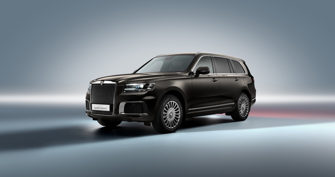 SUV siêu sang Nga Aurus Komendant ra mắt, đắt gấp rưỡi Rolls-Royce Cullinan