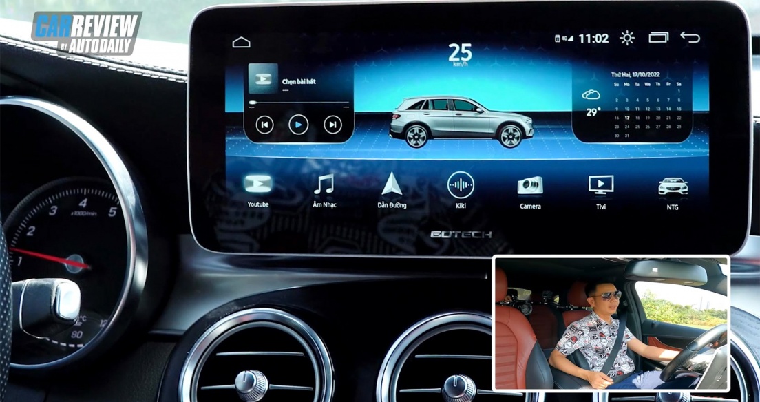 Nâng tầm công nghệ cho xe "Mẹc" với màn hình Gotech GT Mercedes