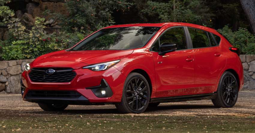Subaru Impreza 2024: Chỉ còn kiểu dáng hatchback, thêm biến thể RS mới mạnh mẽ hơn