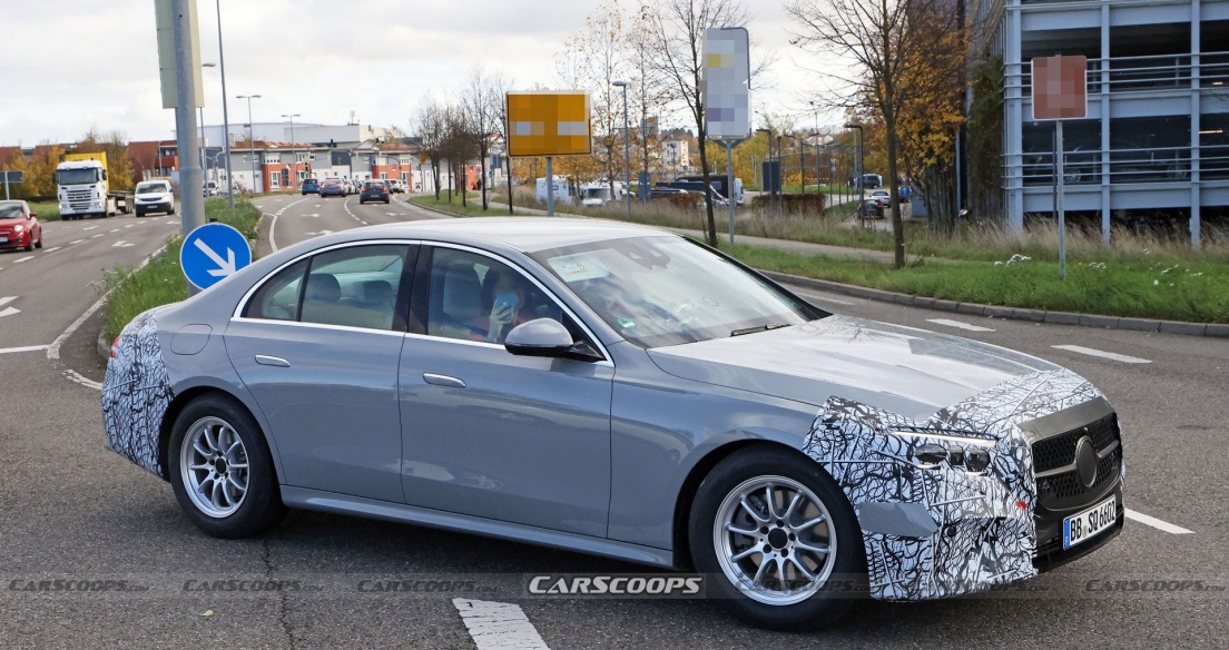 Mercedes-Benz E-Class 2024 lộ thiết kế như S-Class