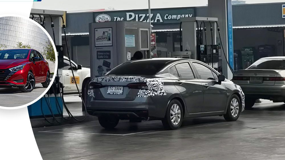 Nissan Almera facelift 2023 lộ diện tại Thái Lan, chờ về Việt Nam