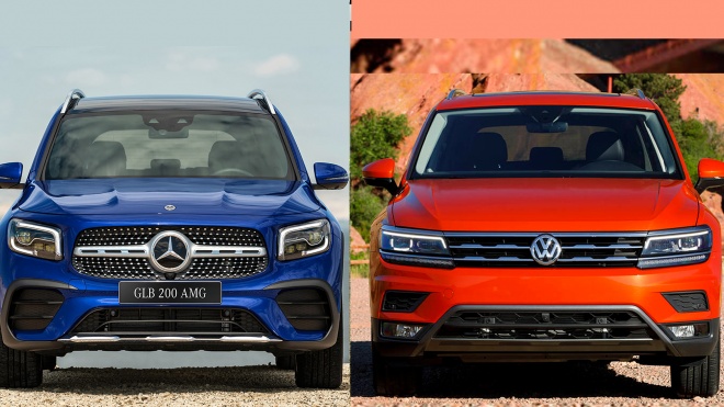 Xe Đức 5+2, chọn Mercedes-Benz GLB 200 hay Volkswagen Tiguan?