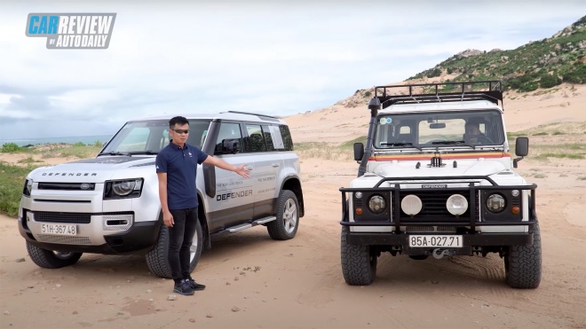 Land Rover Defender 2020 đọ sức Defender 1999 - New vs. Old