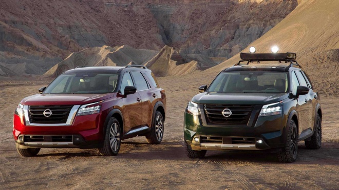 Nissan Pathfinder 2022 ra mắt, SUV 3 hàng ghế lớn hơn X-Trail
