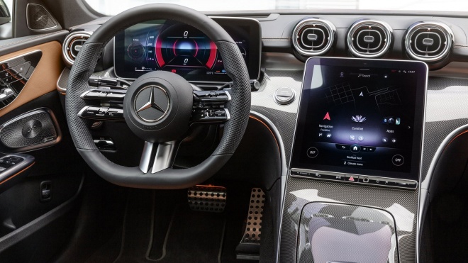 Nội thất Mercedes C Class 2022 như S Class