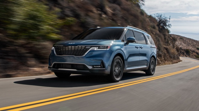 Kia Carnival 2022 ra mắt tại Mỹ: Thiết kế cao cấp, ngập tràn công nghệ