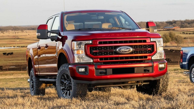 Siêu bán tải Ford Super Duty 2022 ra mắt: Nâng cấp công nghệ và kiểu dáng