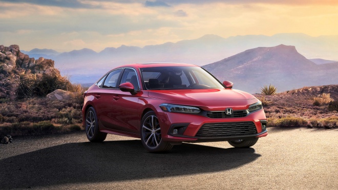 Hình ảnh chính thức đầu tiên của Honda Civic 2022