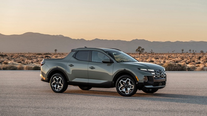 Bán tải Hyundai Santa Cruz 2022 chính thức trình làng