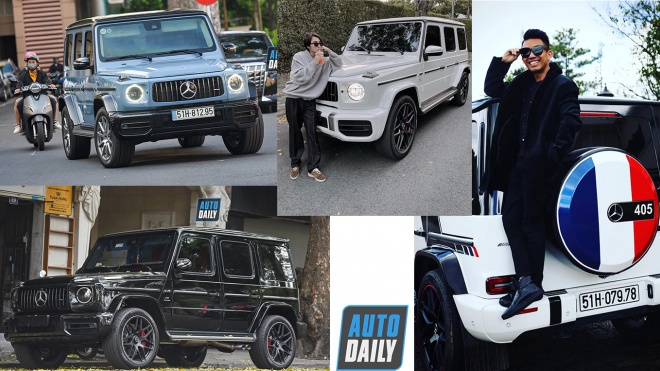 Những nhân vật nổi tiếng mua Mercedes-AMG G63 thế hệ mới tại Việt Nam