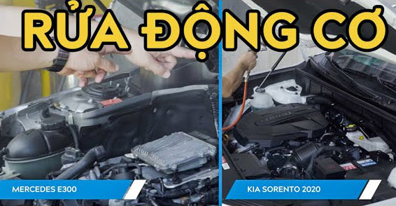 Hướng dẫn rửa động cơ xe Đức, xe Hàn đúng cách - Giữ động cơ như mới và tránh hỏng động cơ