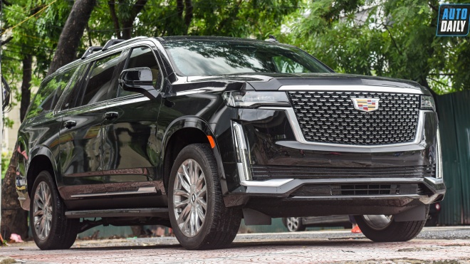 Ảnh chi tiết Cadillac Escalade 2021 đầu tiên tại Việt Nam