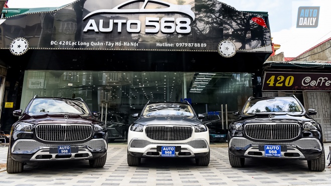 Showroom nhập một lúc 3 chiếc GLS600 Maybach, khách đặt tiền có xe đi ngay