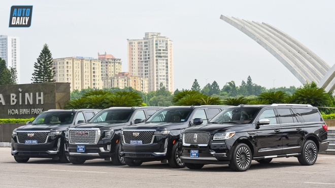 Bộ ảnh dàn 'Khủng Long Mỹ' cực chất dành cho đại gia Việt thích SUV cỡ lớn