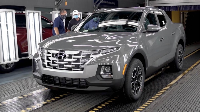Đột nhập nhà máy Hyundai, khám phá quá trình sản xuất Santa Cruz, bán tải có thể về Việt Nam