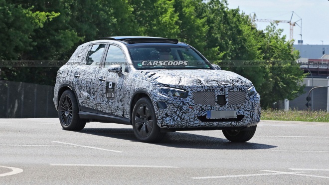 Mercedes-Benz GLC 2022 lộ diện trên đường thử, ngày ra mắt không còn xa