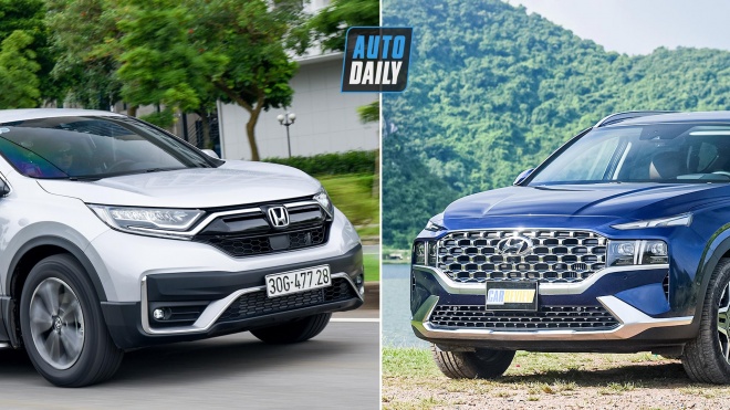 Độ ổn định của Santa Fe và CR-V: Xe nào được đánh giá cao hơn?