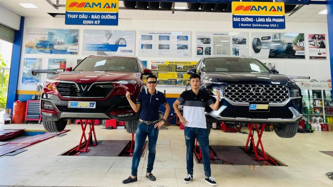 So sánh Vinfast Lux SA 2.0 - Hyundai Santafe 2021: 1,5 tỉ lăn bánh chọn xe nào?