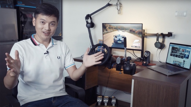 Logitech G29 - Sở hữu dàn xe trăm tỷ chỉ với 1.000$