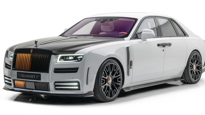 Rolls-Royce Ghost 2021 cực ngầu với gói độ của Mansory