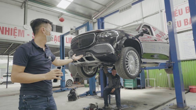 Maybach GLS600 - Dàn gầm siêu đẳng cấp